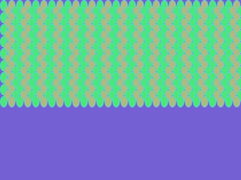 Seed stitch baby blanket: a drawn knit pattern